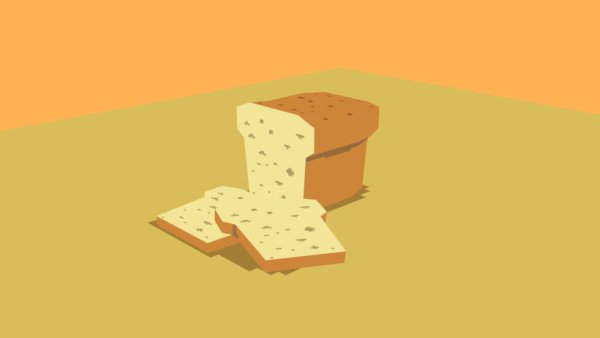 Пиксельный хлеб