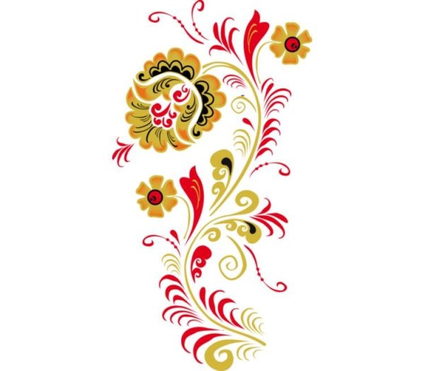 Хохлома роспись