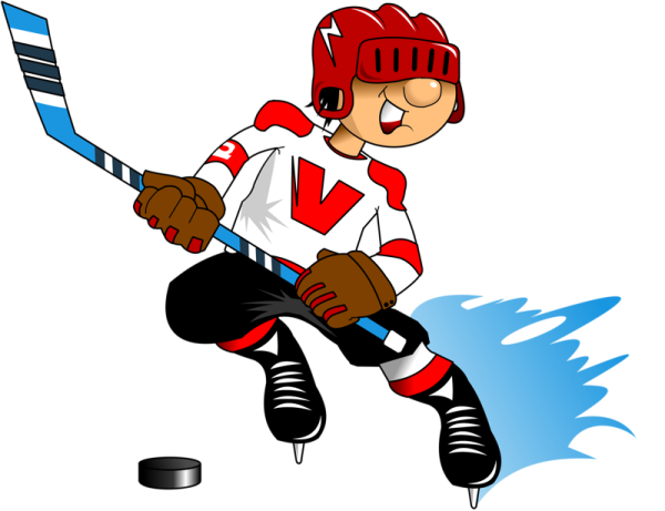 Мультяшные хоккеисты