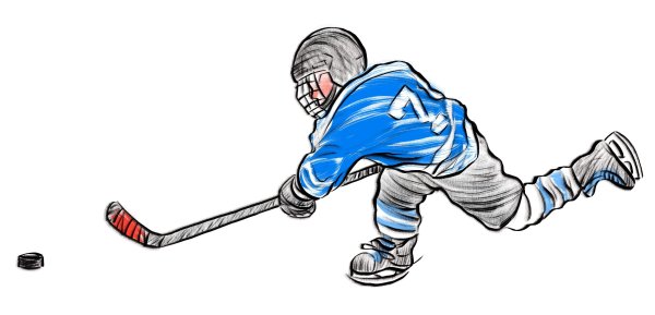 Хоккейные иллюстрации