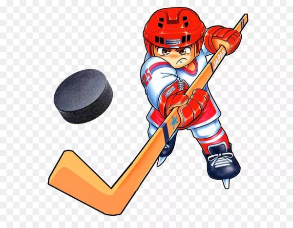 Хоккеист без фона