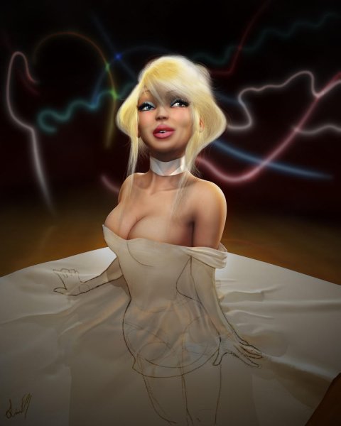 Холли Вуд из cool World