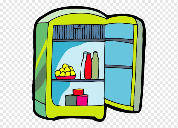 Холодильник картина для детей