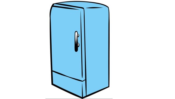 Холодильник мультяшка