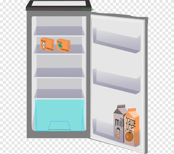 Холодильник мультяшный