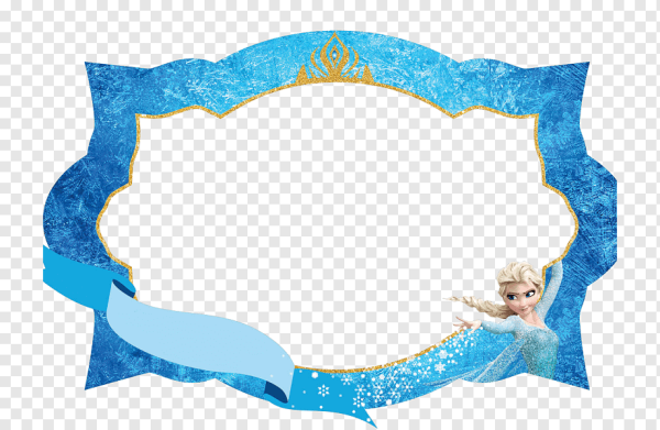 Рамка в стиле Холодное сердце