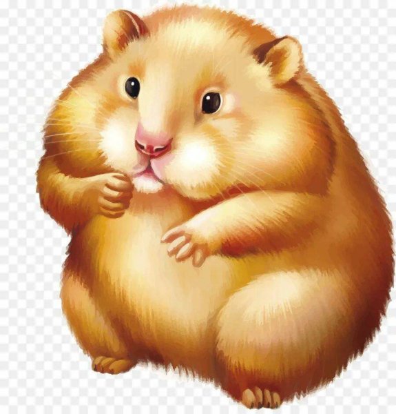 Хомяк мультяшный