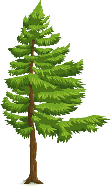 Мультяшные деревья