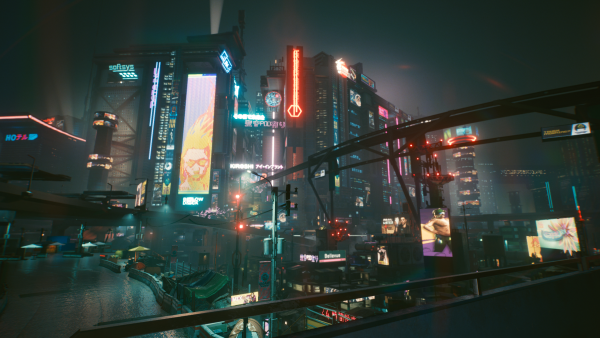 Найт Сити Cyberpunk 2077