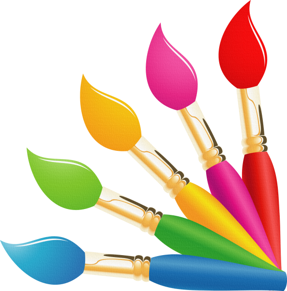 Кисточки цветные для уголка