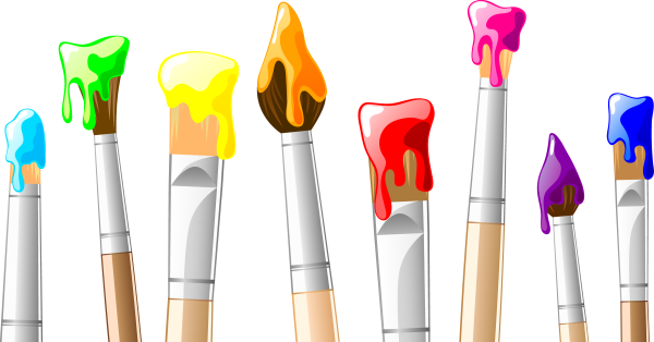 Кисточка для рисования без фона