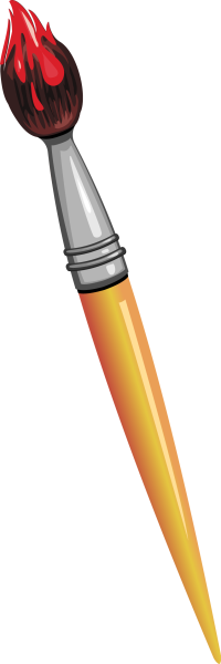 Кисточка для рисования без фона