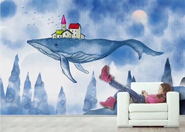 Фреска киты