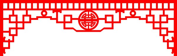 Китайский орнамент рамка