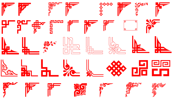 Китайский орнамент вектор