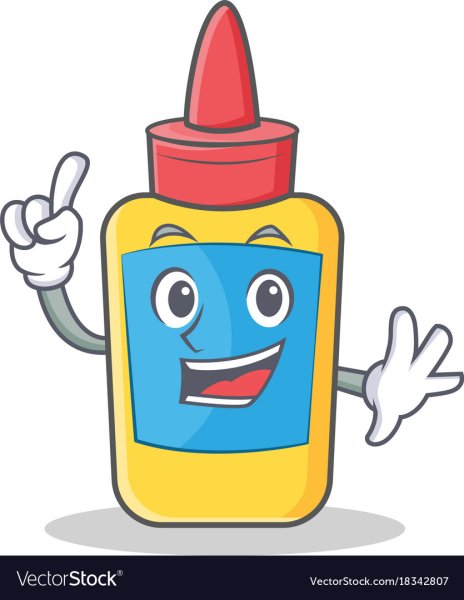 Клей мультяшка