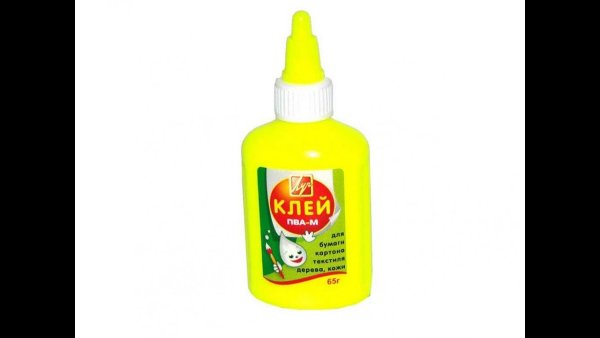 Клей ПВА-М Луч (бумага, картон, кожа, ткань, дерево), 125 г