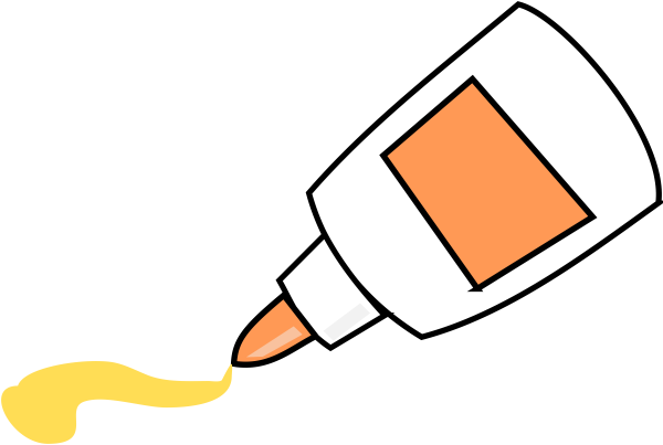 Клей без фона