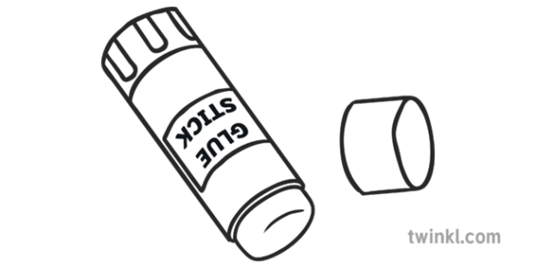 Клей карандаш раскраска для детей