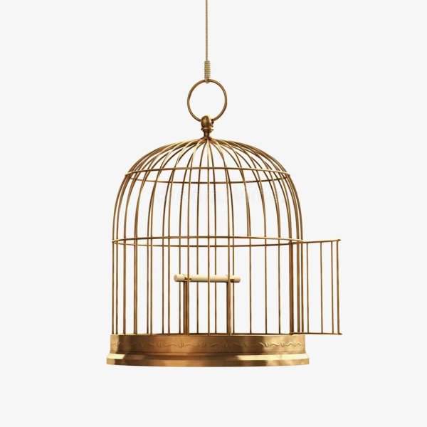 Клетка для птиц на прозрачном фоне