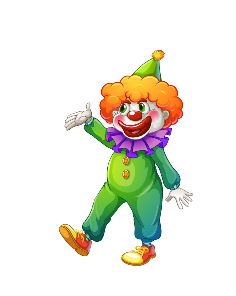 Клоуны мультяшные