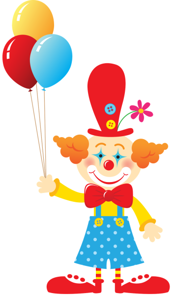 Клоуны мультяшные