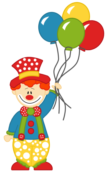 Клоун с шариками
