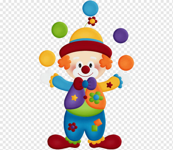 Клоун рисунок