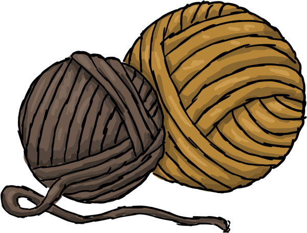 Клубок рисунок