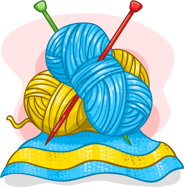 Спицы и пряжа