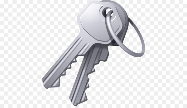 Ключ клипарт на прозрачном фоне