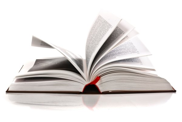 Книга на прозрачном фоне