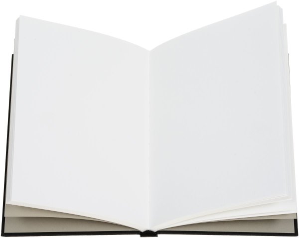 Книга с белыми страницами