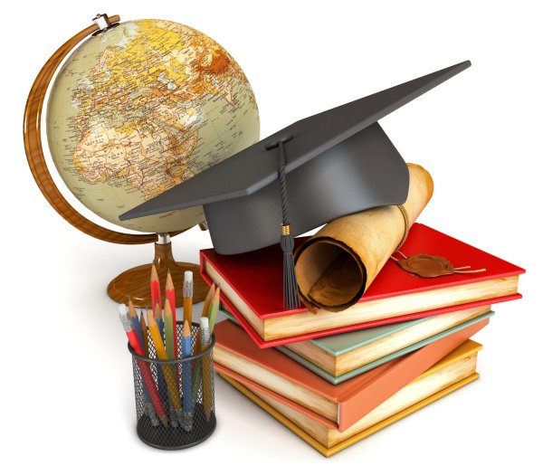 Глобус с книгами