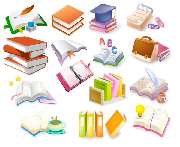 Иконки на тему школа