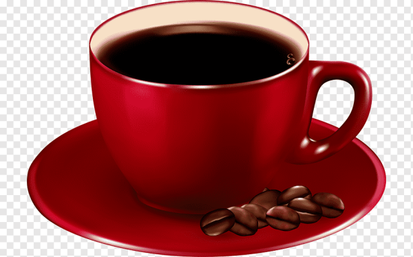 Красная Кружка кофе