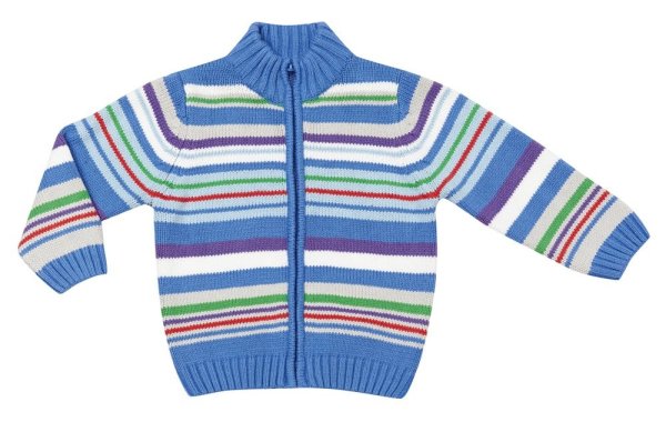 Кофта детская на белом фоне