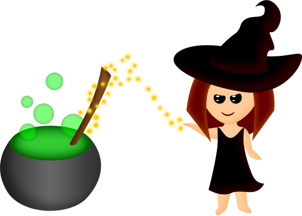 Ведьма рисунок