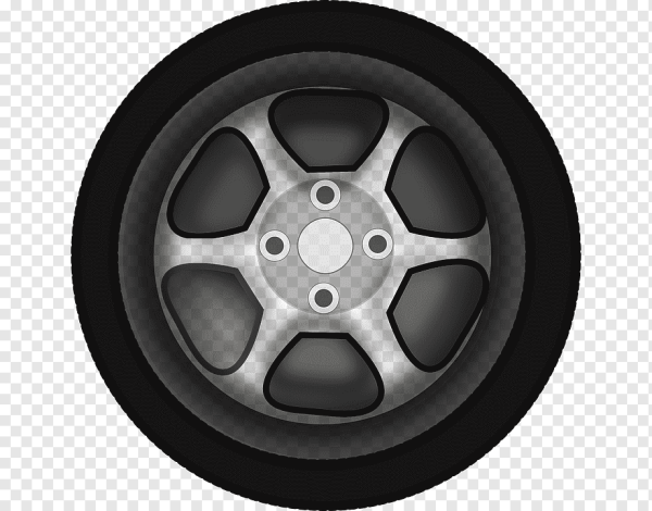 Колесо на прозрачном фоне