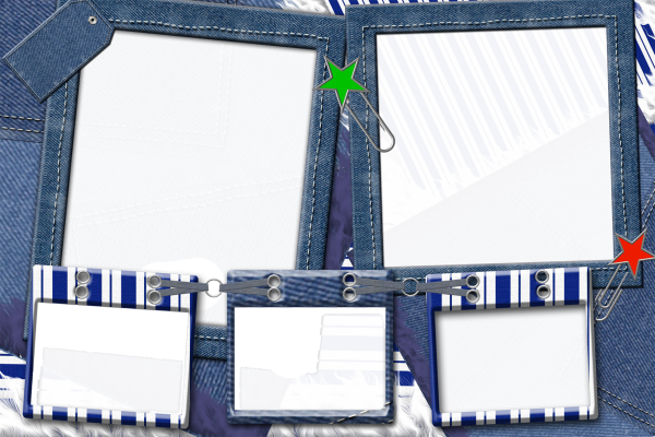 Рамка для фотоколлажа для мужчины