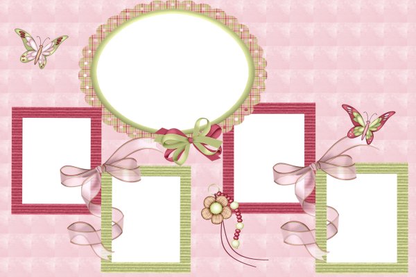 Рамка для 5 фотографий