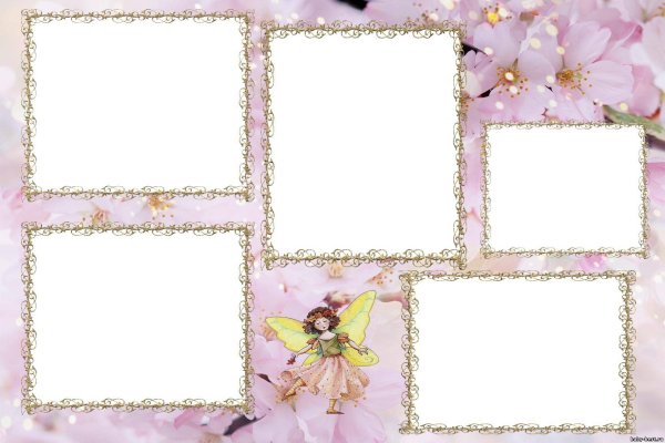 Рамки для фото каллажа