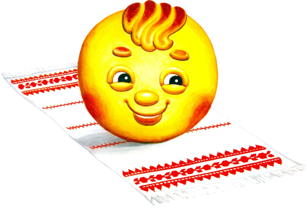 Колобок рисунок