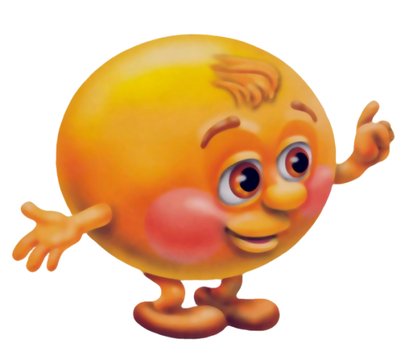 Колобок мультяшный