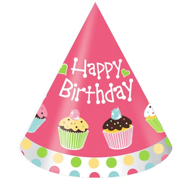 Колпачки "с днем рождения!"