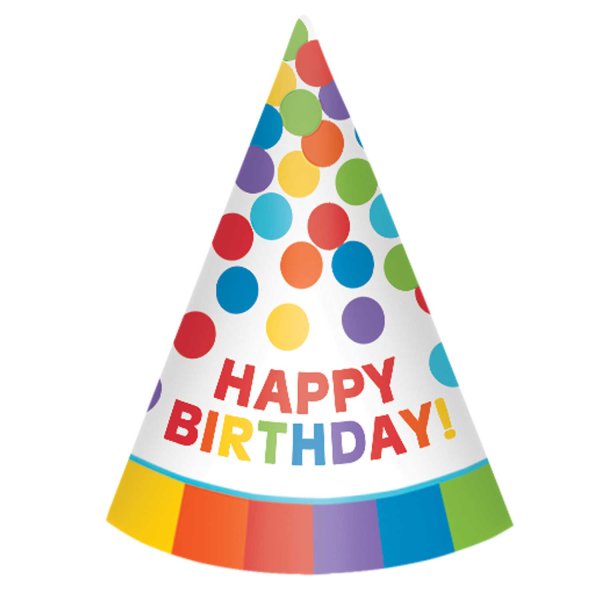 Колпак на день рождения рисунок