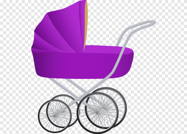 Детская коляска мультяшная