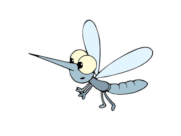 Комар из мультика