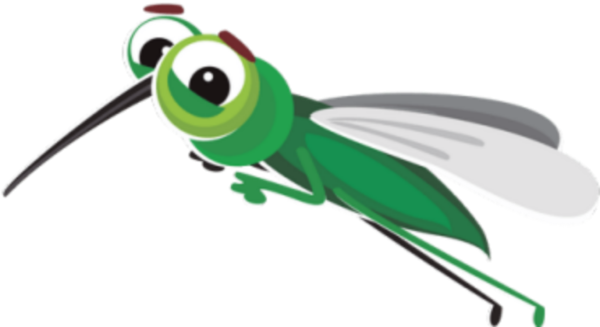 Комар клипарт на прозрачном фоне