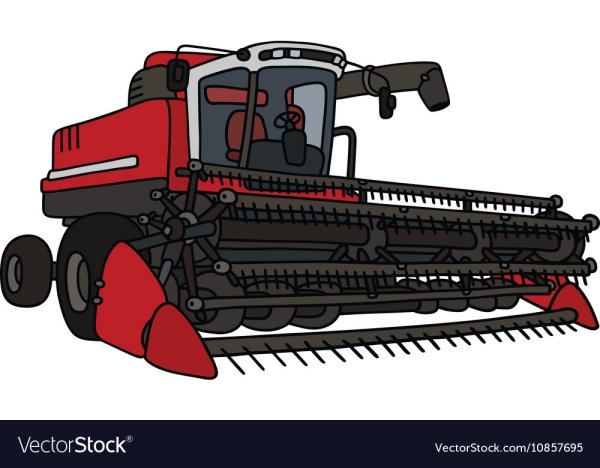 Комбайн рисунок